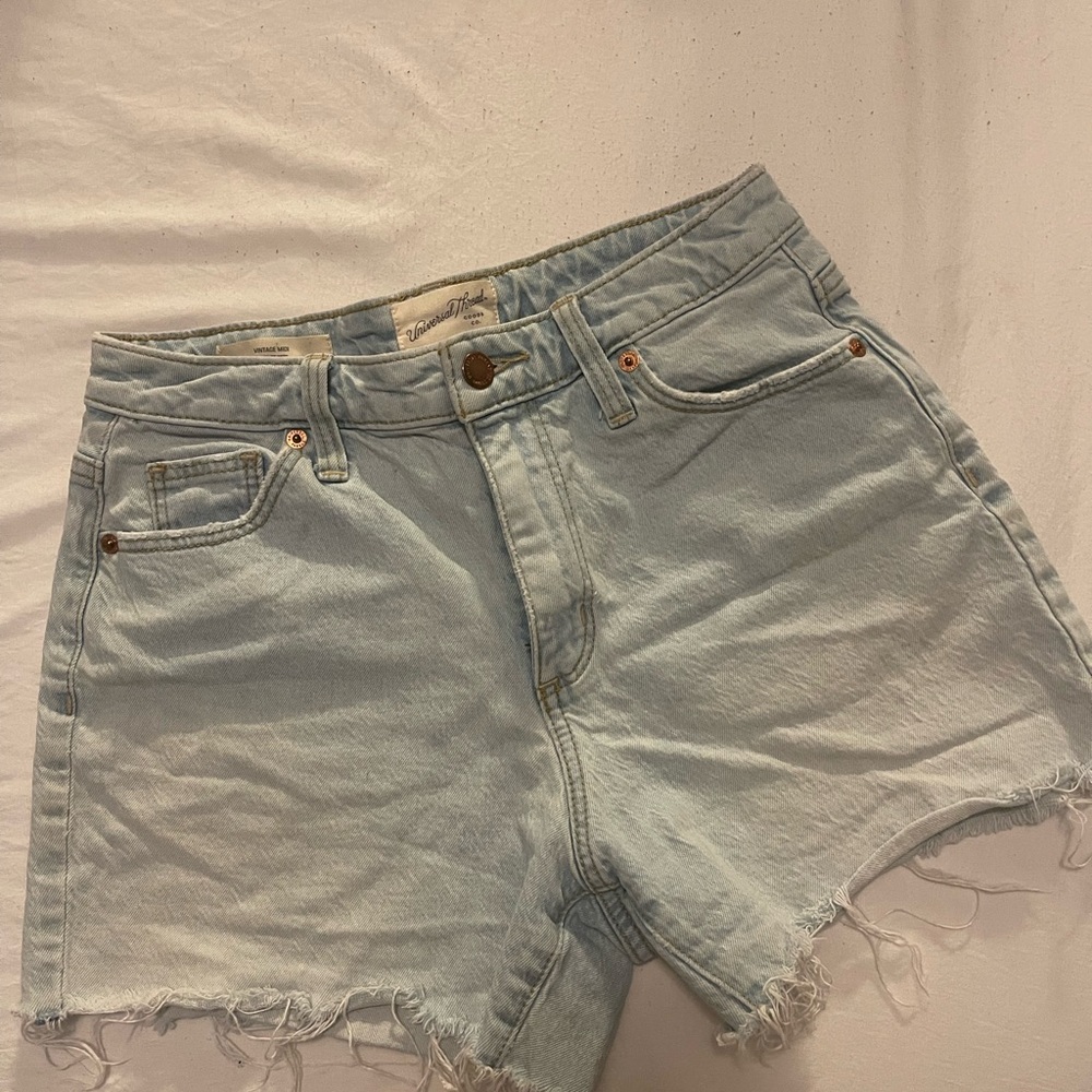 Light Blue Denim Women's Shorts